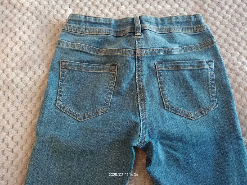 Spodnie yeans dżinsy Palomino 128 bdb