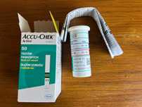 Paski do pomiaru glukozy ACCU-CHEK ACTIVE 50 ROCHE - NOWE