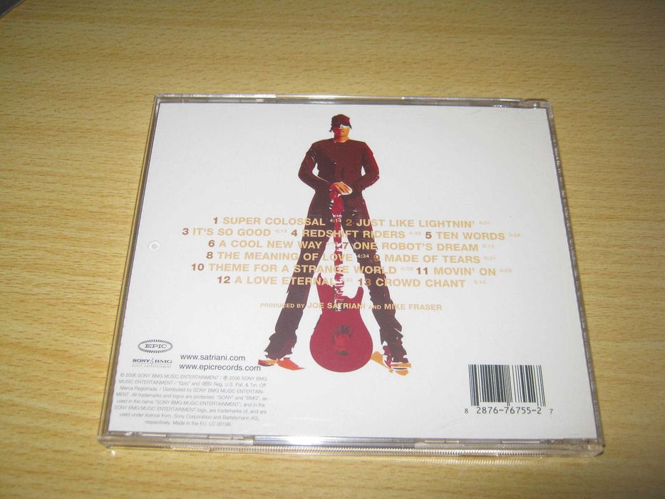 Joe Satriani Super Colossal CD
