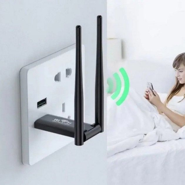 Wi-Fi Ретранслятор / Підсилювач сигналу Repeater | Посилює Wi-Fi по вс