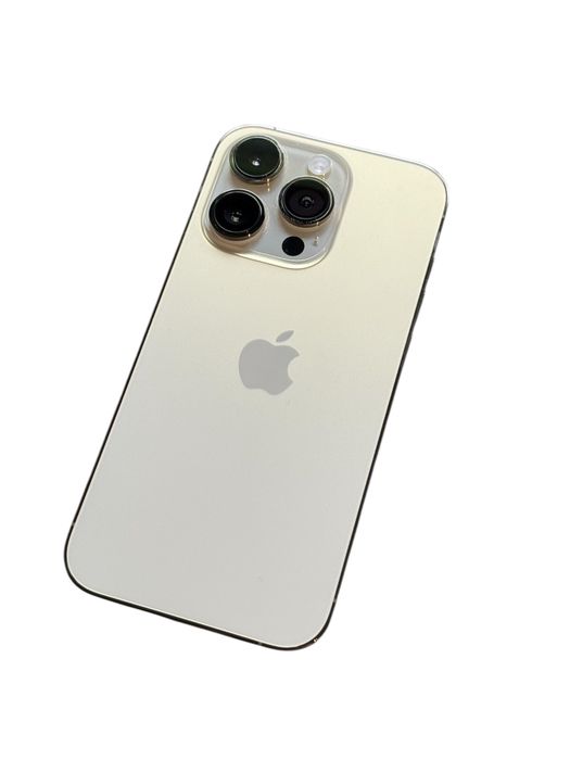 IPhone 14 Pro złoty 128 GB 94% jak nowy zestaw okazja esim