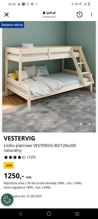 Vestervig z materacami