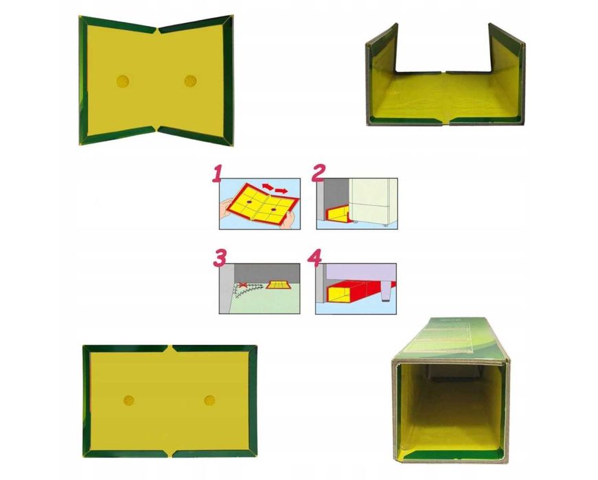 30x Lep Pułapka na Myszy Szczury Gryzonie Silny Klej Myszołapka Aromat