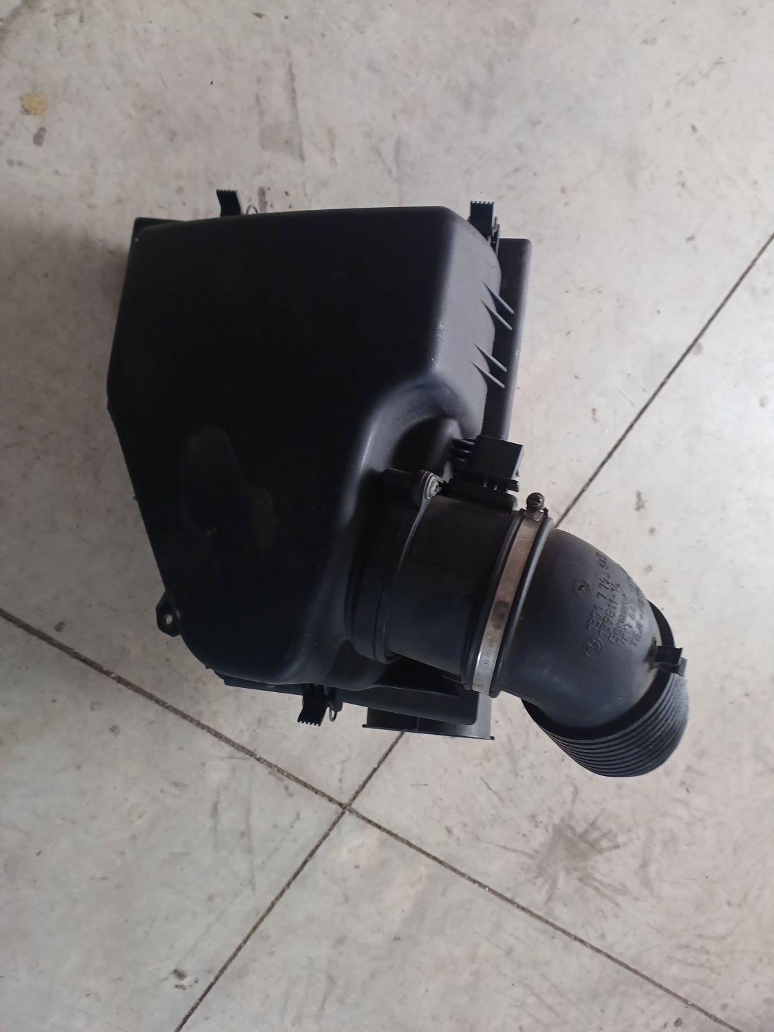 Caixa filtro ar bmw e60 535d 272cv com respetivo medidor massa ar