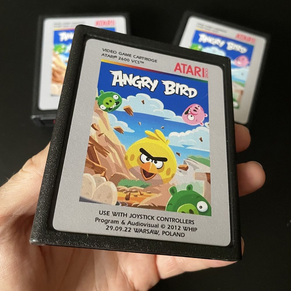 Angry Bird na Atari 2600 i 7800, homebrew, PAL