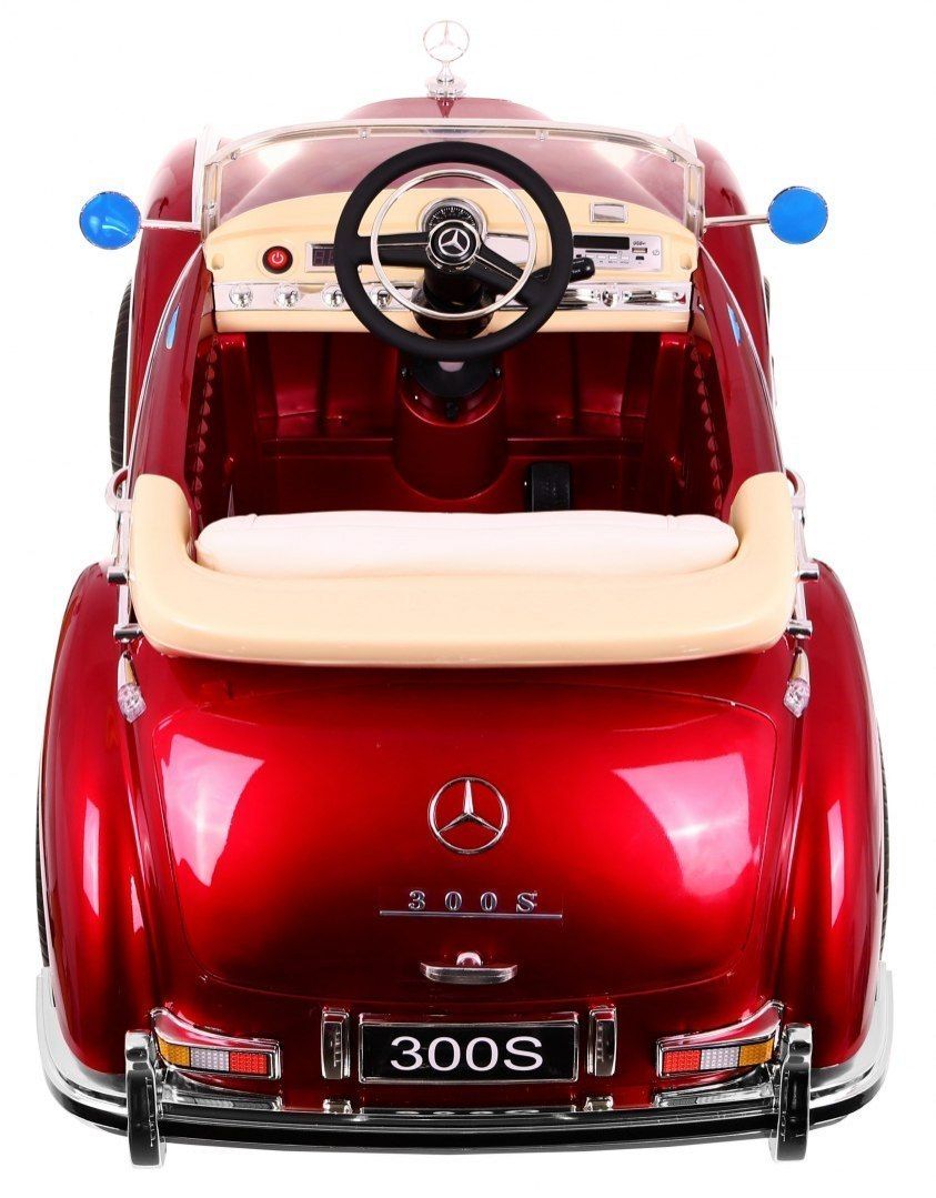 Pojazd Mercedes Benz 300S Retro Lakier Czerwony