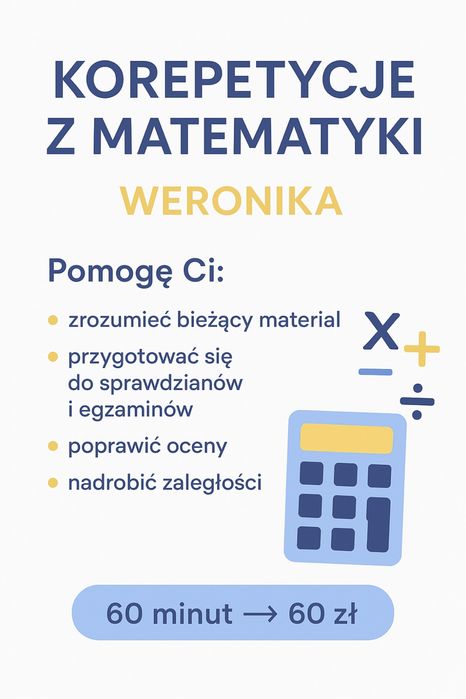 Korepetycje matematyka