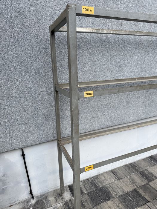 Regał magazynowy 230 x 180 x 52 gruba stal