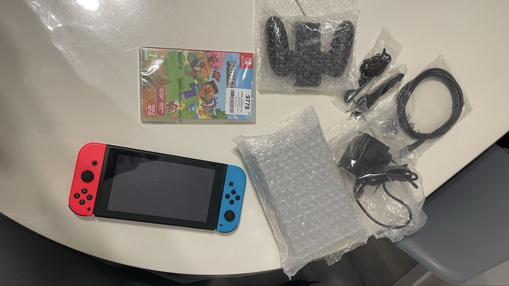 Nintendo Switch V2 como nova