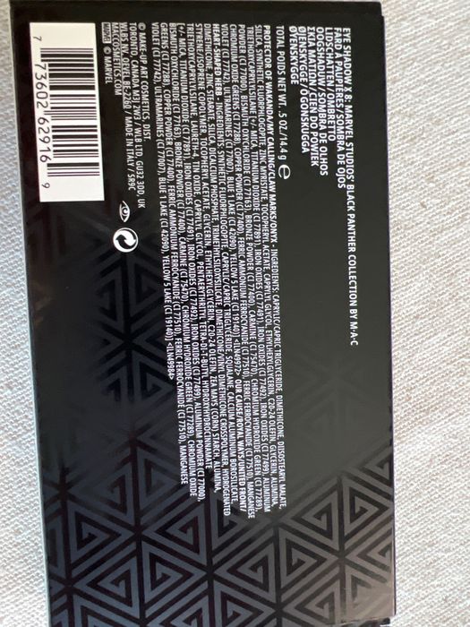 Paleta MAC Black Panther