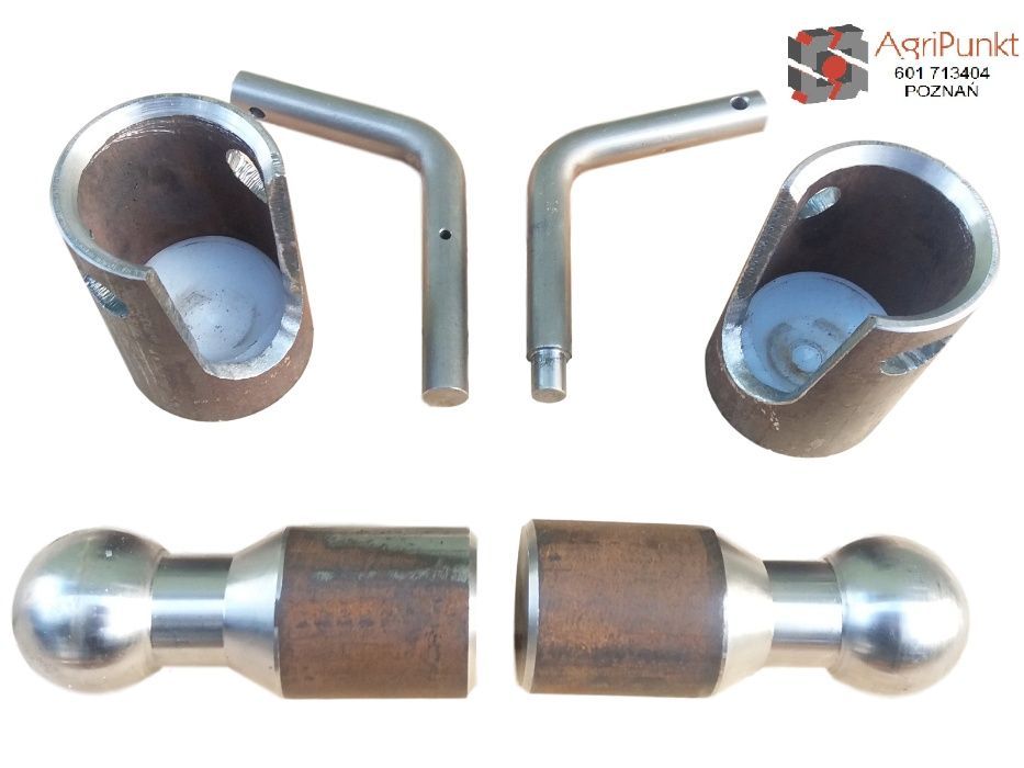 Zestaw kulowy FI 50/50 wywrotu kiper do 5 Ton