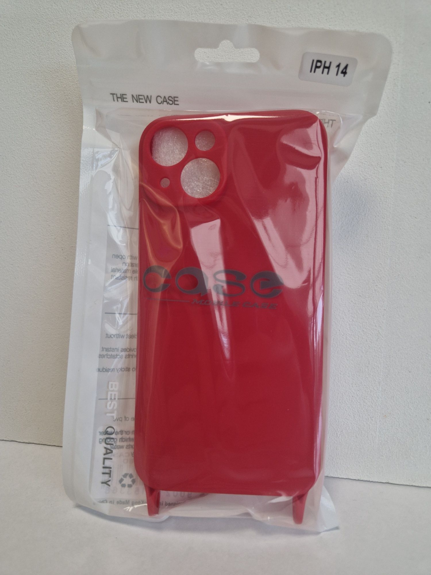 Strap Silicone Case do Iphone 14 wzór 2 czerwony