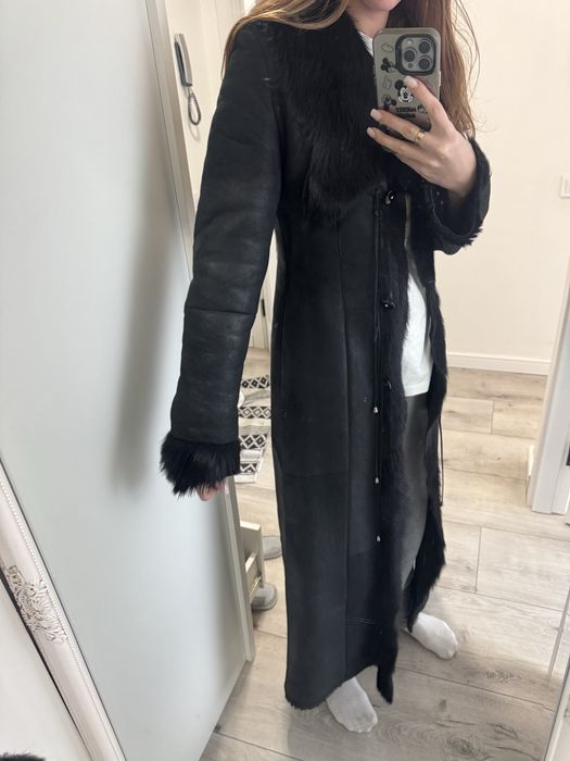 Дубльонка вінтаж натуральна дублянка хс розмір xs