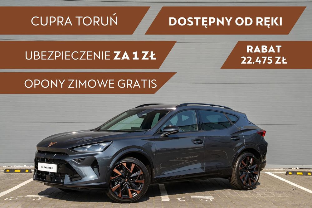 Cupra Formentor Nowa CUPRA Formentor 1.5eTSI 150km DSG