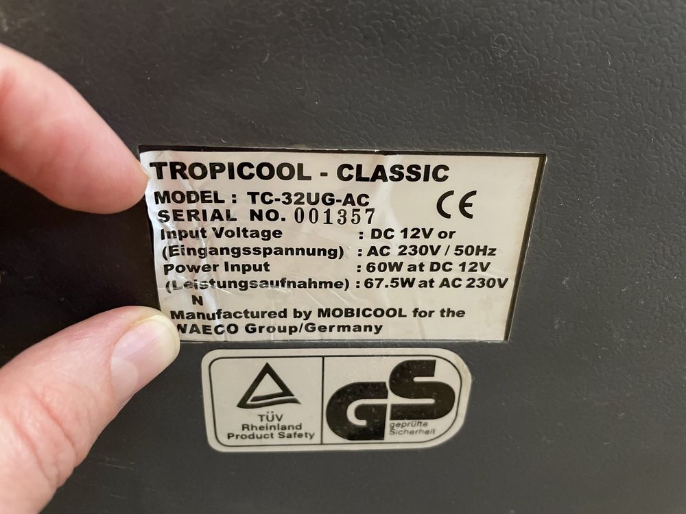 Автохолодильник «TROPICOOL-CLASSIC” TC-32UG-AC