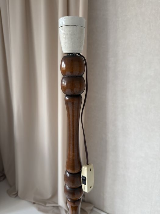 Lampa podlogowa prl, super stan oryginalny