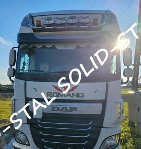 Orurowanie MIĘDZY HALOGENY Daf Xf 106 Euro 6 Polerowane na lustro