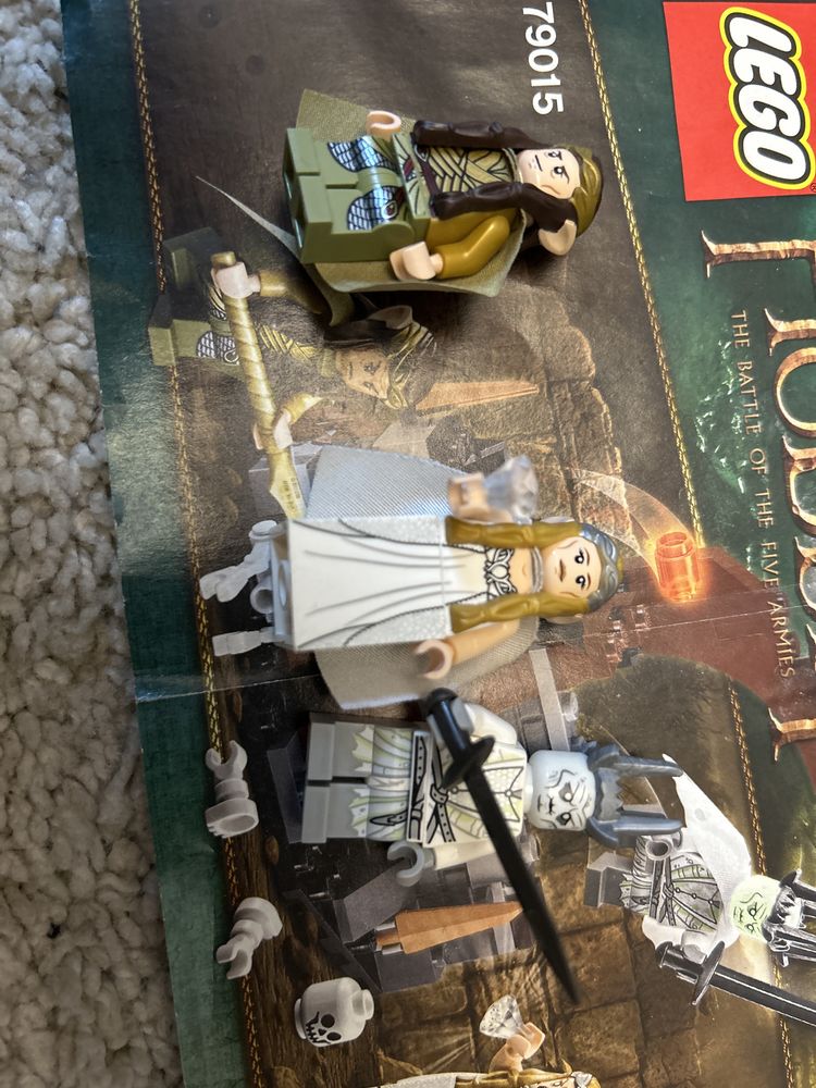 Klocki lego hobbit 79015 walka z czarnoksiężnikiem