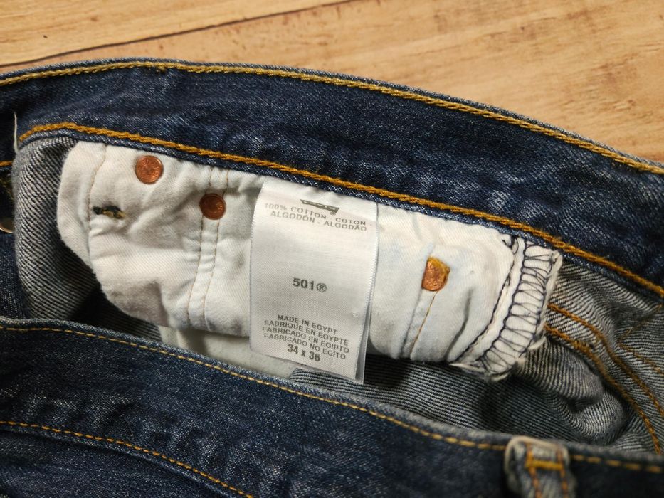 LEVI'S 501 Spodnie Jeans Męskie r. 34/36