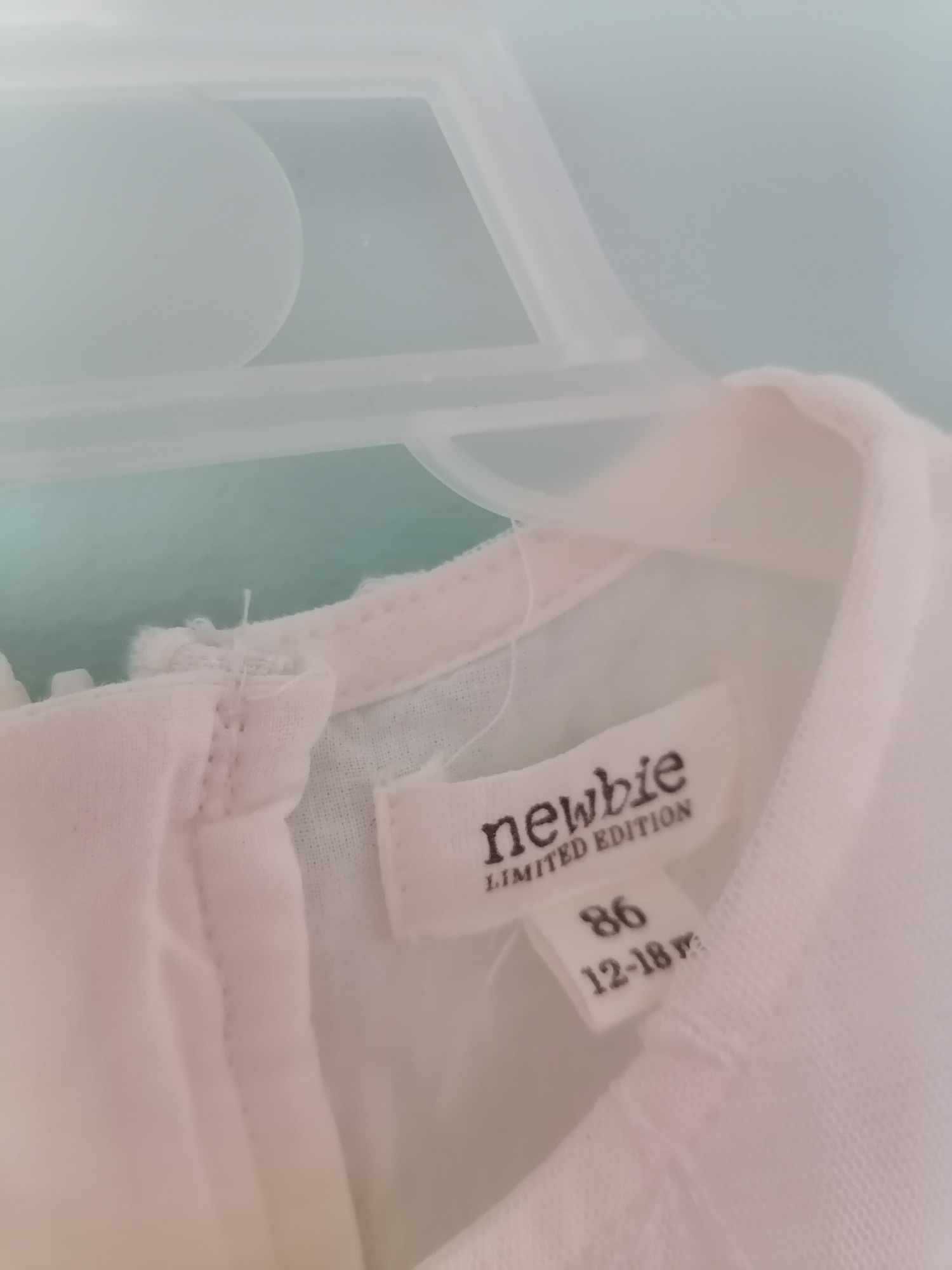 Sukienka koronkowa Newbie na chrzest,balerinki Reserved ,bolerko