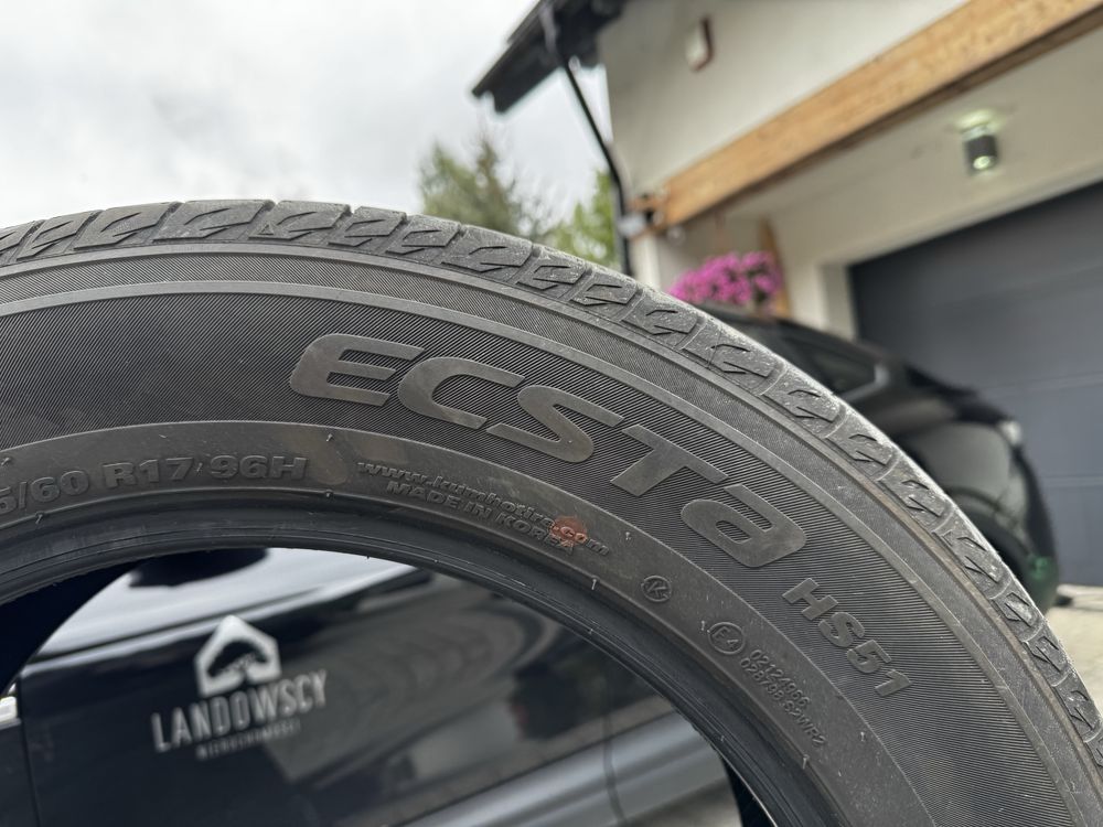 Opony jak nowe kumho 215/60r17 Arkana Renault Peugeot citroen vw 96h