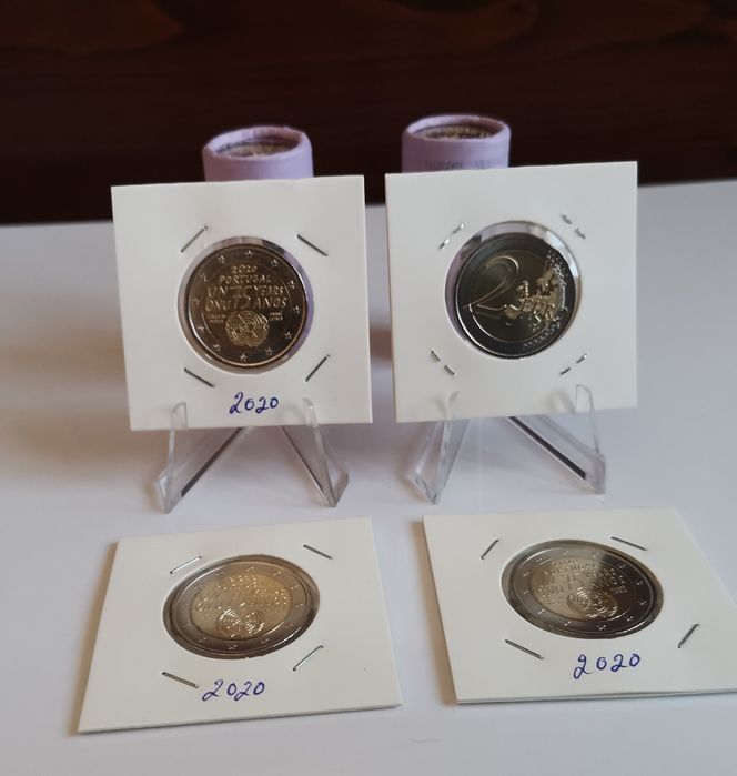 Moeda Portugal 2020 - comemorativa 2€ - 75 anos ONU