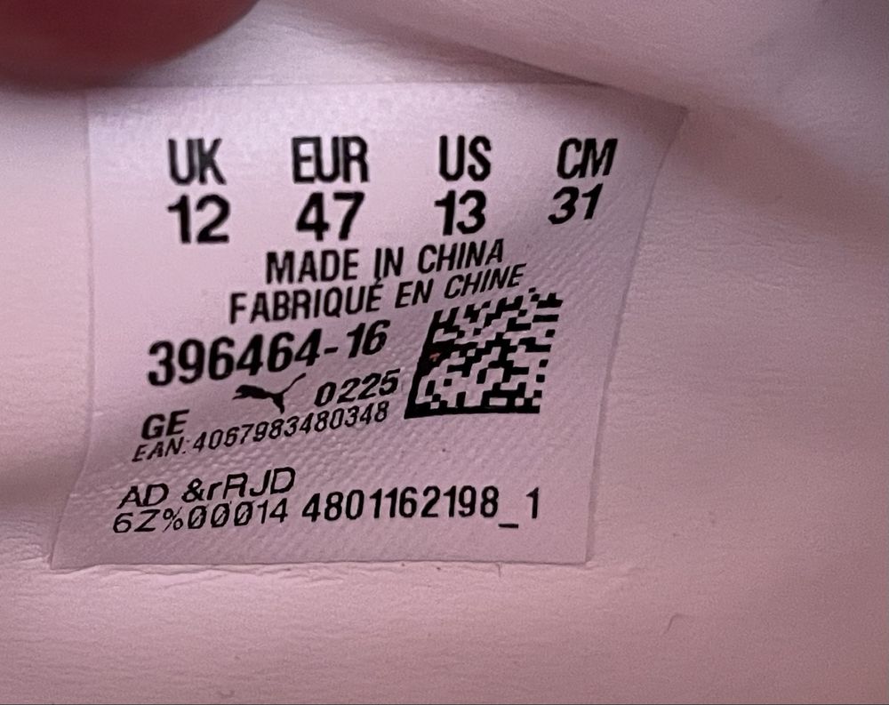 Puma оригінальні нові кросівки 47 31 см