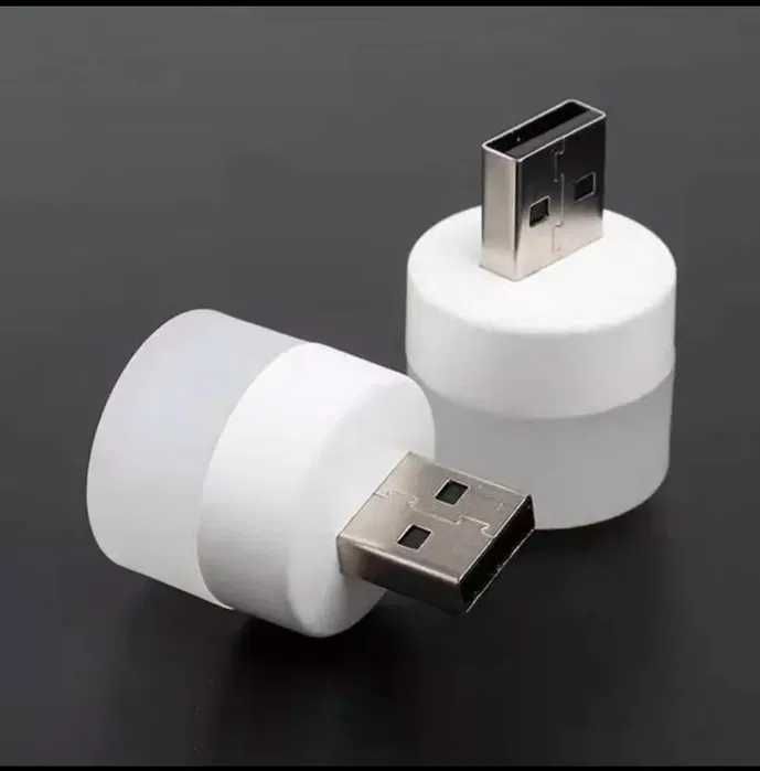 Светодиодный USB фонарик 1В повербанка светильник фонарь лампа ночник