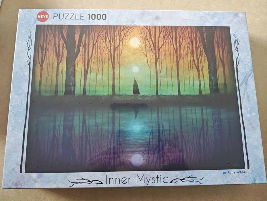 Heye Inner Mystic Andy Kehoe New Skies mistyczny świat odbicie puzzle
