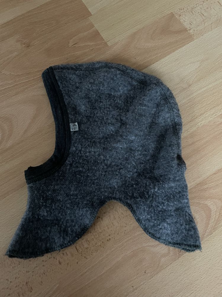 Czapka kominiarka welna 100% 74/80 cm
