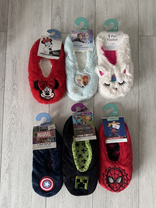 Новорічні носки/тапочки ( дитячі/жіночі/чоловічі) продаж оптом
