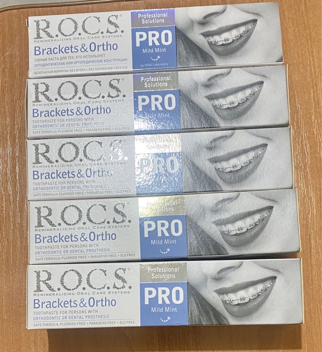 Зубна паста Rocs різні