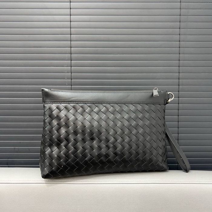 Мужская кожаная сумка клатч bottega veneta чоловіча сумка клатч ботега
