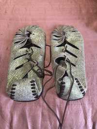Sapatos Handmade verdes 39