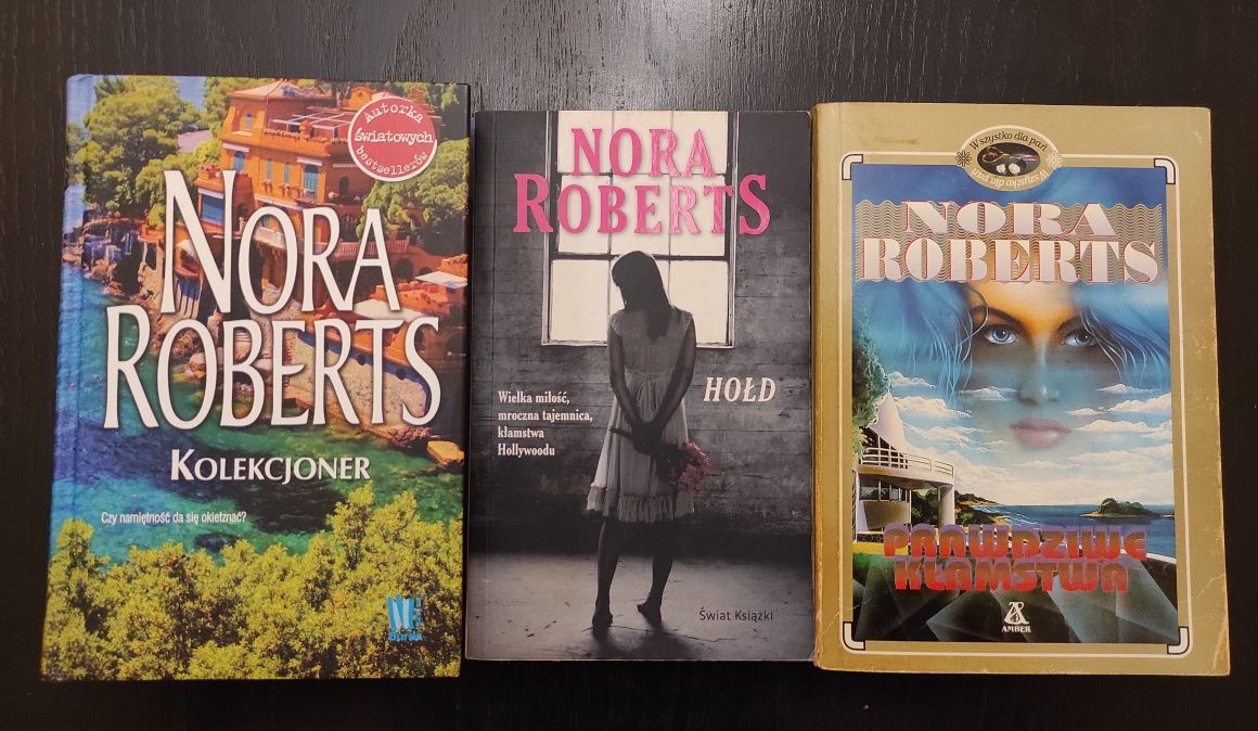 Nora Roberts - zestaw 3 ksiazek
