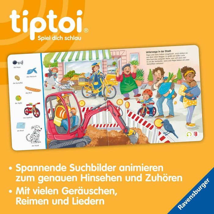 Książka Ravensburger Tiptoi Szukaj i odkrywaj:mój świat Wersja Niemiec