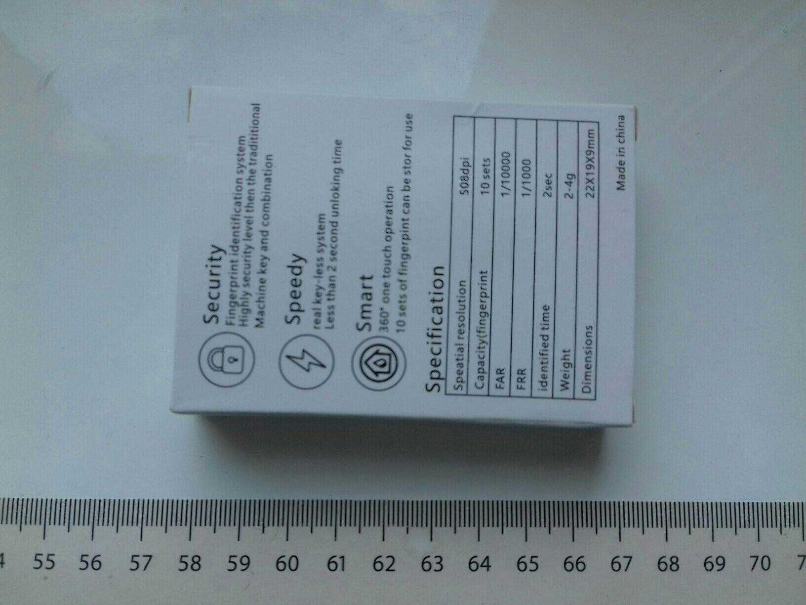 Czytnik linii papilarnych USB, Windows Hello Fingerprint NOWY FT101 V1