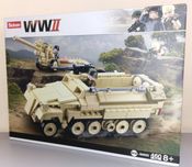 Конструктор серии WWII Sluban M38-B0695 "Немецкий БТР SdKfz251"460 дет