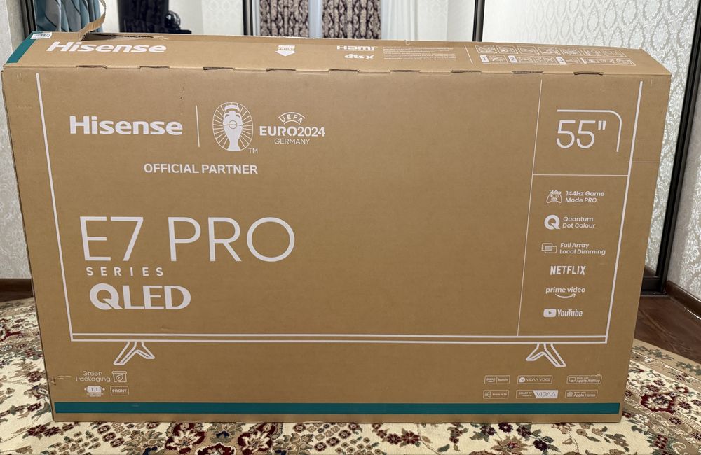 Продам телевізор Hisense 55E7NQ PRO