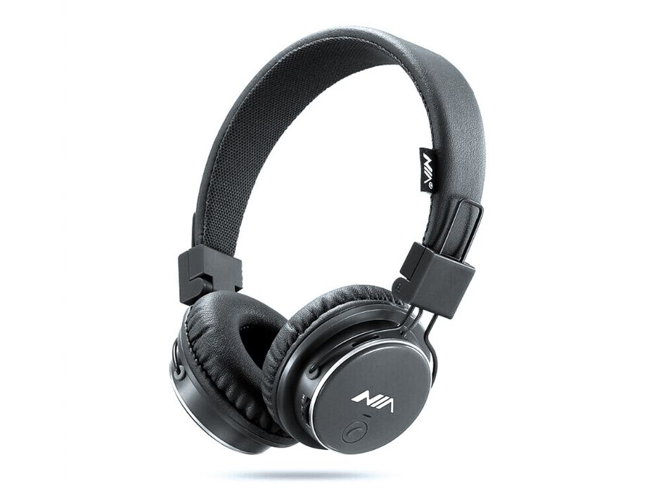 Headphone NIA Q8 Stereo Bluetooth, Música (cartão Micro SD), Rádio