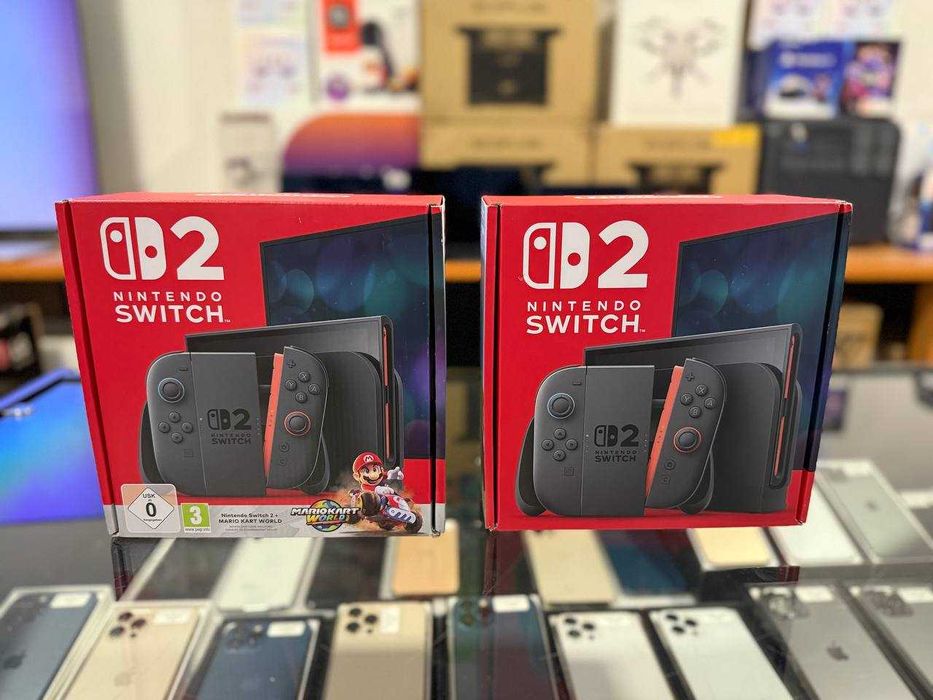 Портативна ігрова приставка Nintendo Switch 2 Black , Новая !