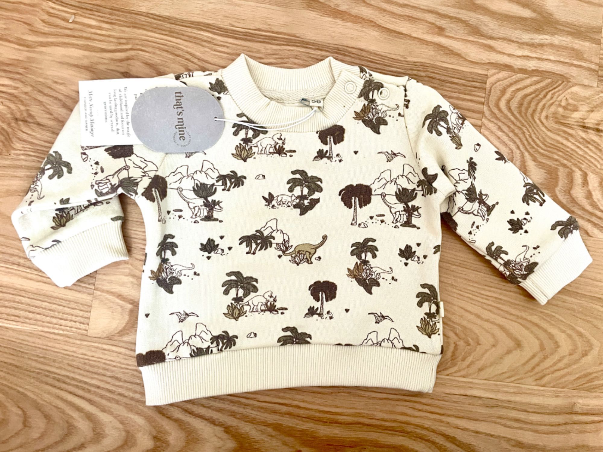 That’s mine bluza 56 nowa z metką dinozaury