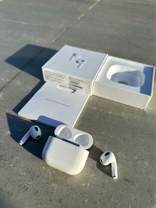 Auriculares 3 geração novos e selados