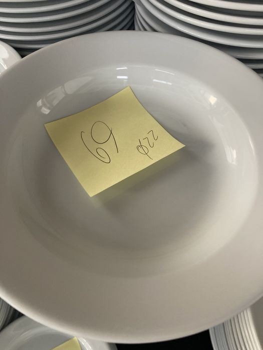 Set de 78 pratos sopa e assadeiras