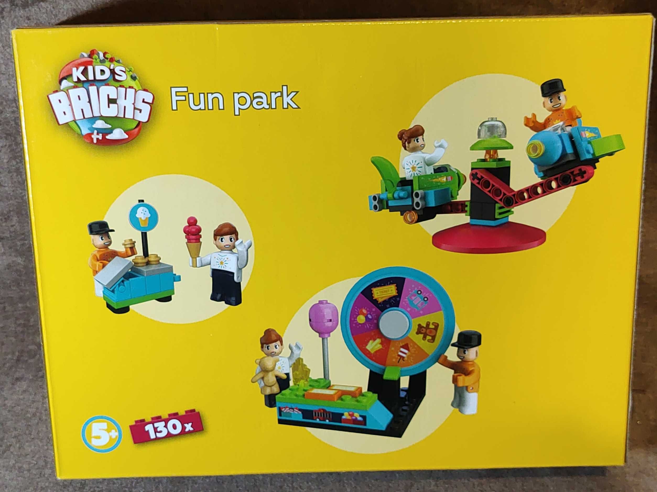 Klocki Kid's Bricks park rozrywki 130 el. jak lego