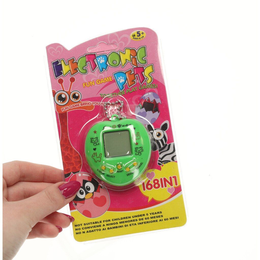 Zabawka Tamagotchi elektroniczna gra 49w1 zielone