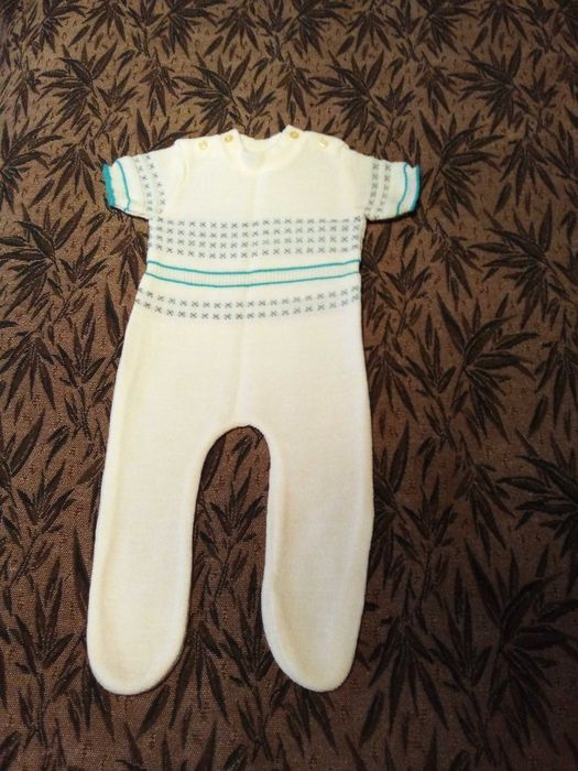 Комбинезон вязаный размер 76