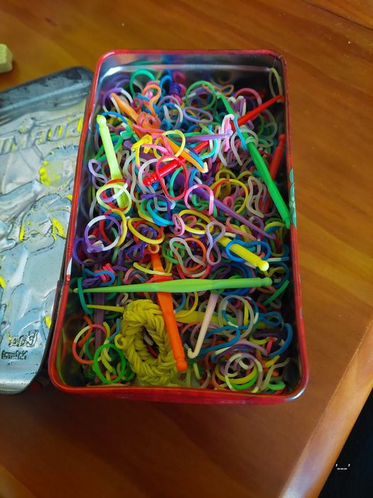 Elásticos Coloridos para Pulseiras