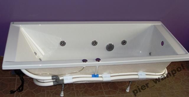 Wanna z hydromasażem 170x70 Koło Producent