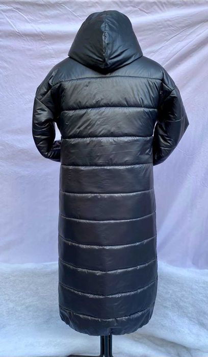 Женское удлиненное зимнее пальто, большие размеры опт розница. р.M-XXL